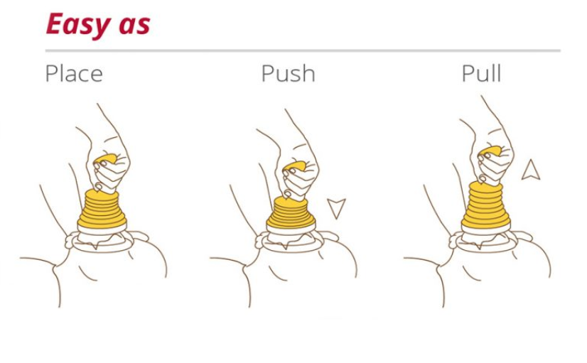 How to use the LifeVac device